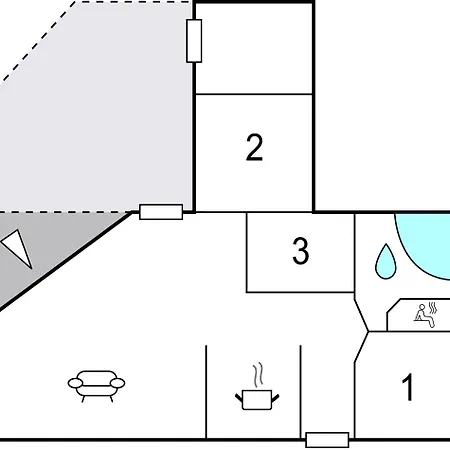 Holiday home Cozy In Romo With Sauna *